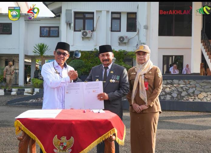 Cegah Perkawinan Dini, Pemkab Tala Tandatangani MoU Dengan Pengadilan Agama