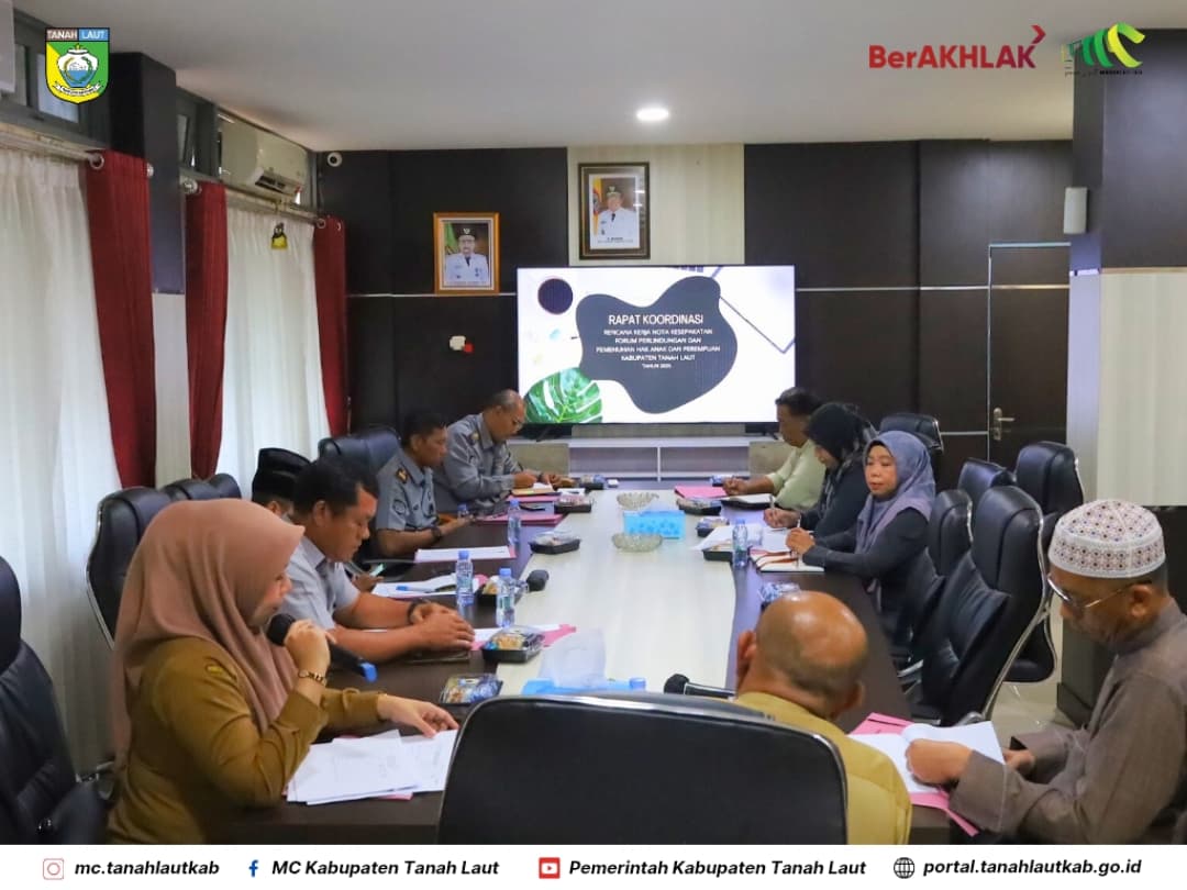 Percepat Rencana Aksi, Pemkab Tala  Gelar Rakor Forum Perlindungan dan Pemenuhan Hak Anak,  Perempuan