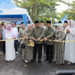 Buka pasar Panginan Ramadhan, Bupati H.Bahrul ilmi Bawa Pesan Presiden Utamakan Pertanian pangan