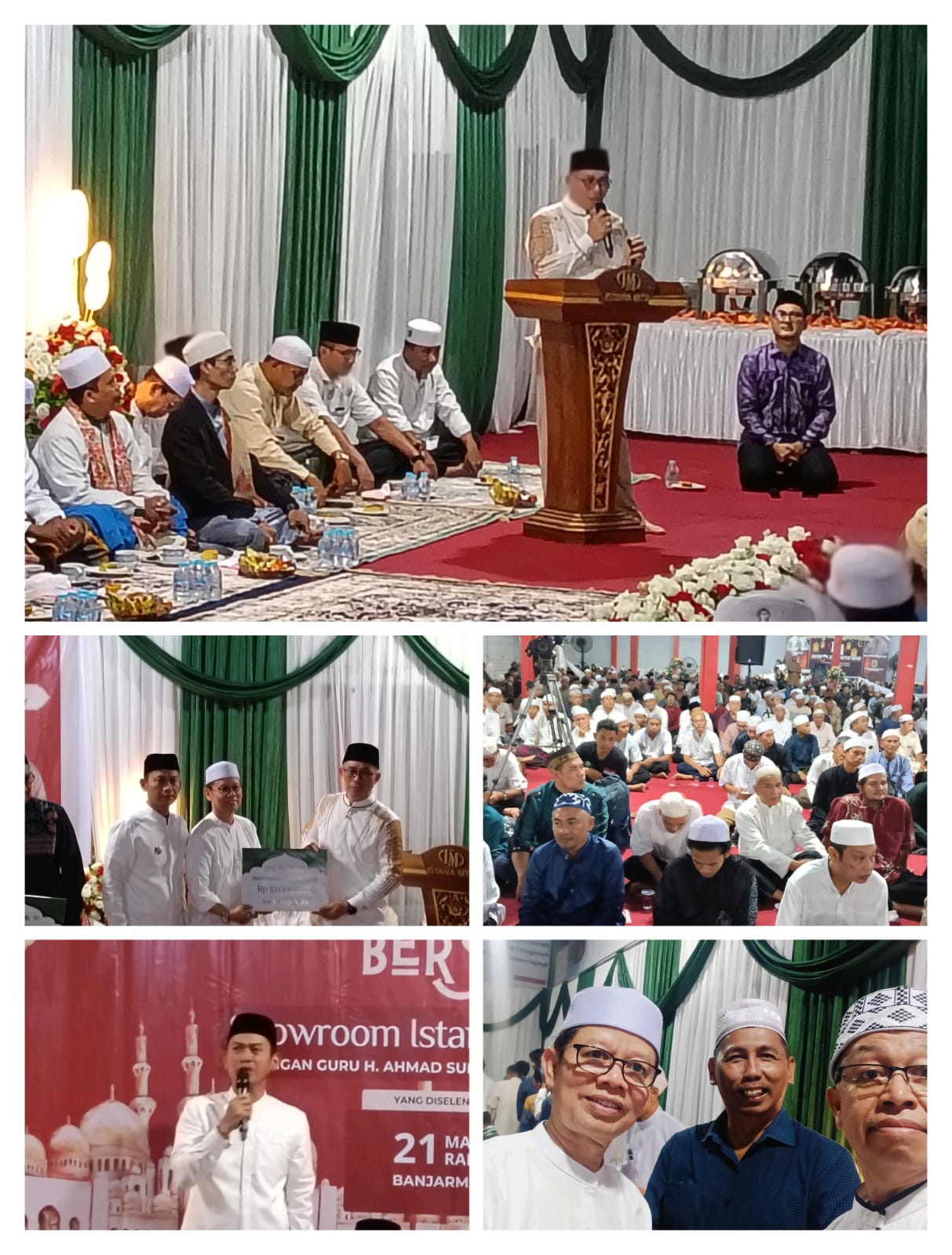 Dihadiri Walikota Banjarmasin Showroom Istana Motor Buka Puasa Bersama Warga