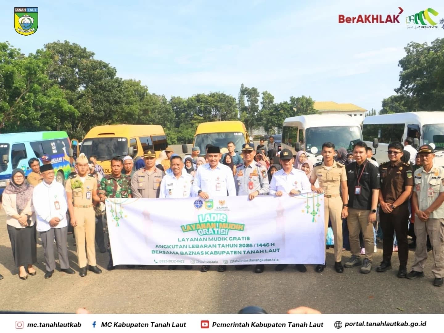Layanan Mudik Gratis 2025 Tala, bahkan ada uang sakunya juga