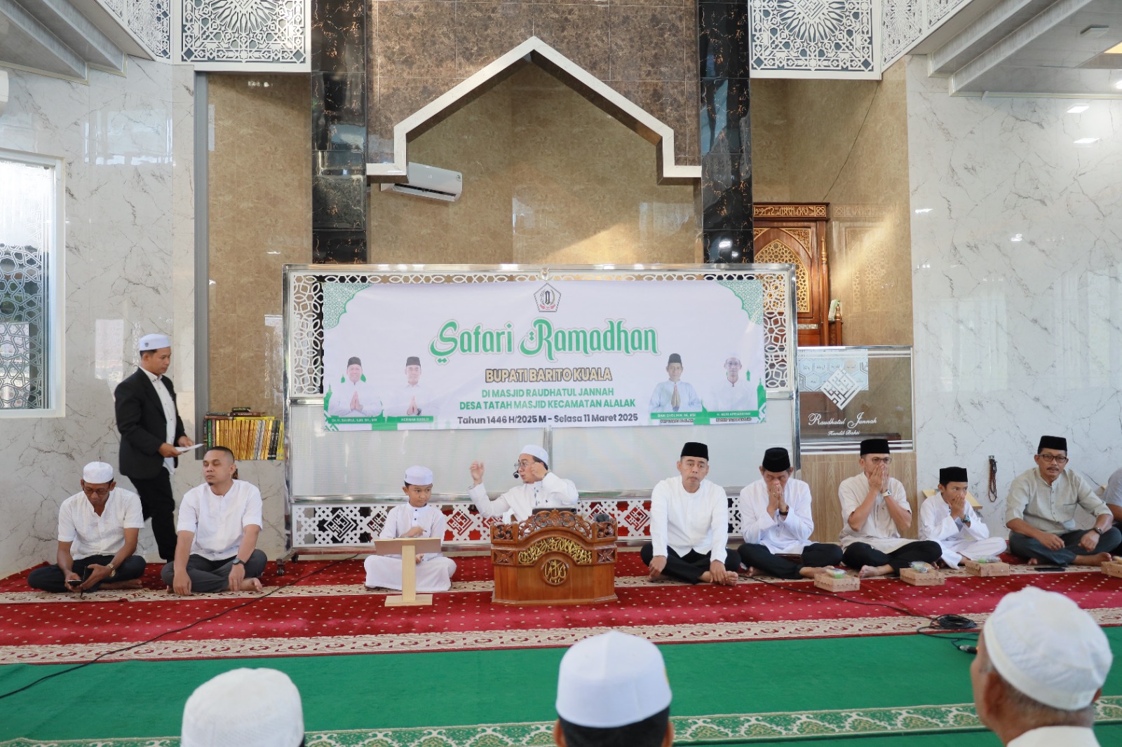 Hari Kedua Safari, Wabup Herman : Sama-Sama Kita Rangkul Semua Program di Desa