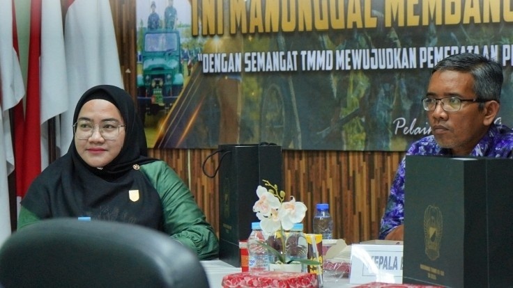 Wakil Ketua DPRD Tanah Laut Musdalifah Hadiri Rakornis TMMD ke-124 TA 2025, Komitmen Bangun Desa Bersama TNI