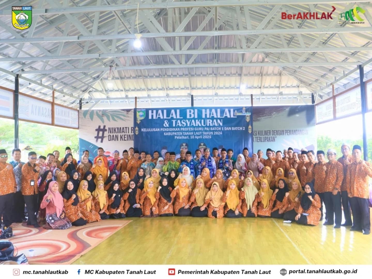 Ratusan Guru PAI Se-Tala Lulus Sertifikasi PPG, Amanah Besar Bangun Moral Anak Bangsa