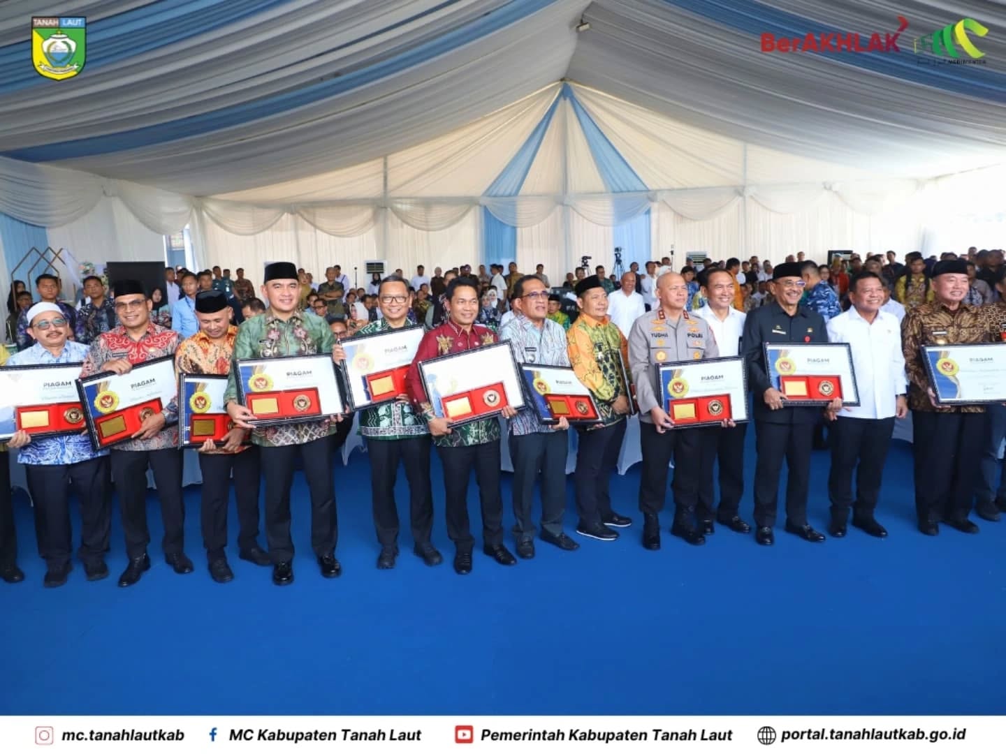 Perkuat Sinergi Intelijen Daerah, Bupati Tanah Laut Hadiri Peresmian Mako BIN Kalsel