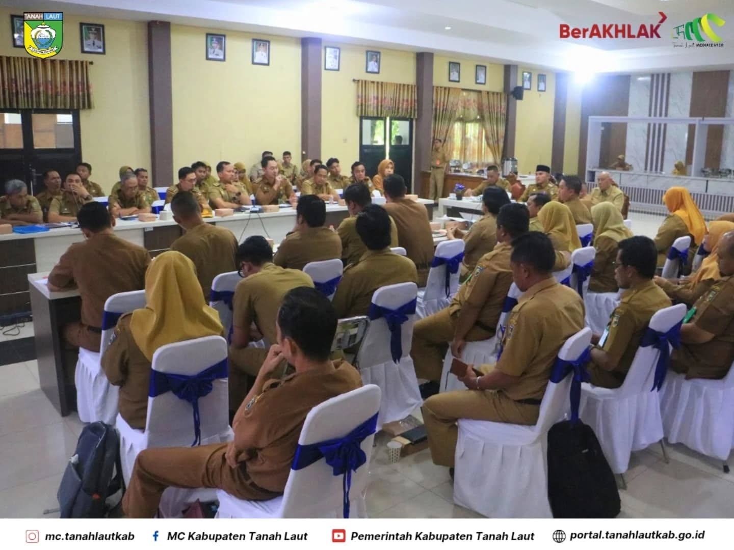 Pantau Perkembangan Pembangunan di Tingkat Kecamatan, Rahmat-Zazuli Pimpin Rakorcam