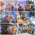 Peduli Rakyat Walikota Banjarmasin Yamin Launching Ambulan Rujukan Gratis dan Parkir Gratis