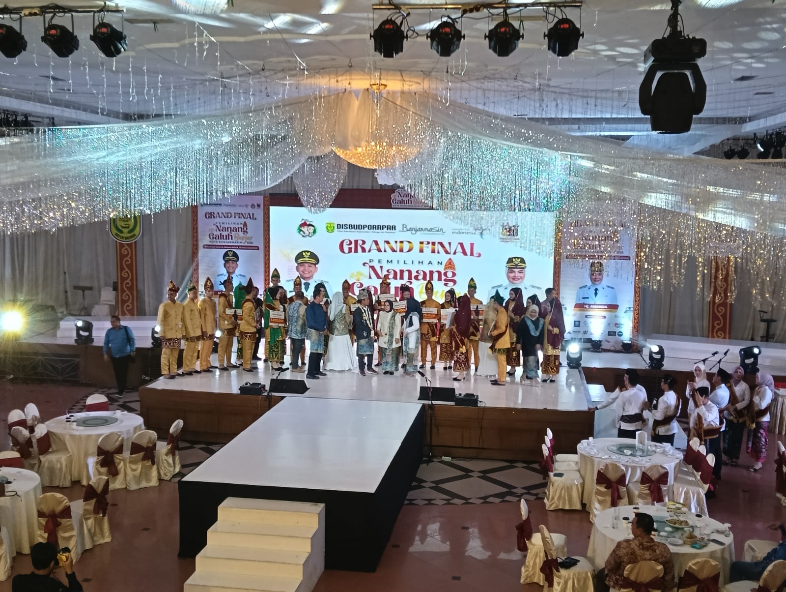 Pagelaran Nanang Galuh Banjar 2025,  Riyadh dan Aya berhasil sabet  Juara Nanang dan Galuh Banjar