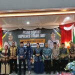 Pisah dengan Kapolres Tala, Junaeddy, Bupati sambut Ricky Kapolres Baru Harapkan dapat ciptakan keamanan Daerah