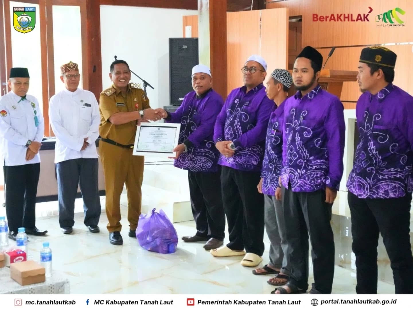 BKPRMI Kabupaten Tanah Laut Gelar Silaturahmi dan Halal Bihalal Bersama Wakil Bupati
