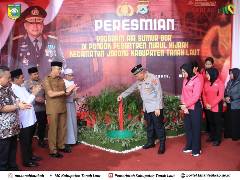 Rahmat : Bantuan Kapolda Kalsel  menjadi jembatan dalam membangun kemandirian Ponpes Nurul Hijrah