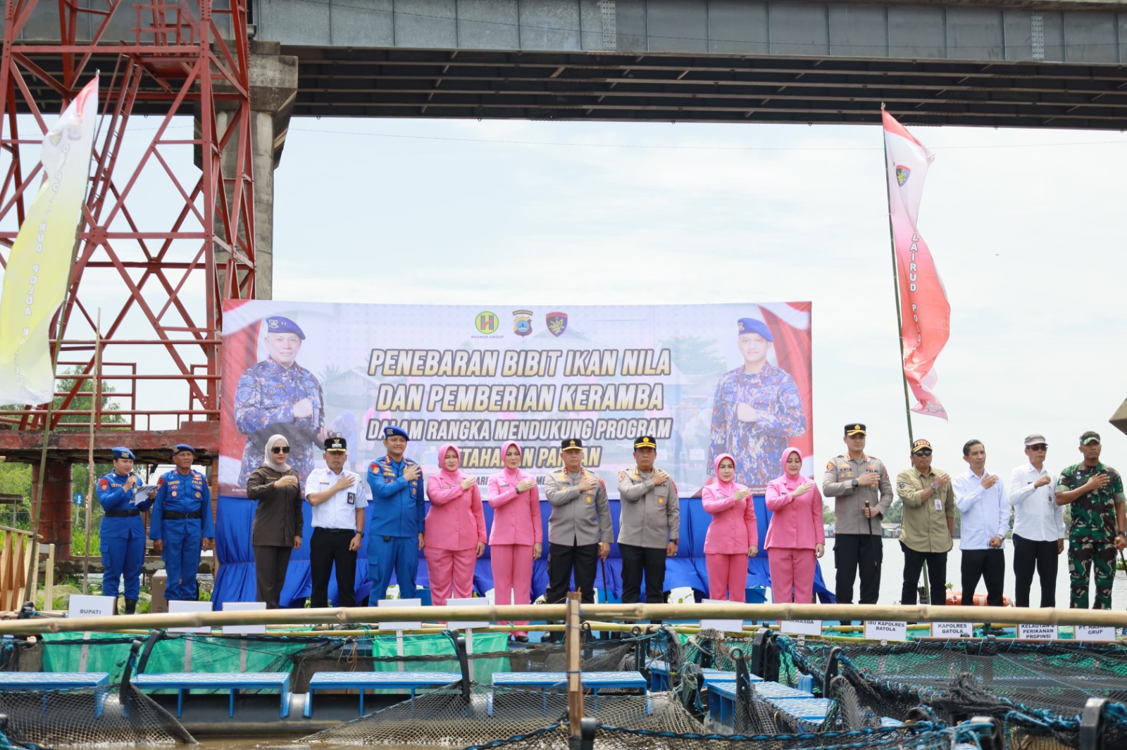 Wabup Herman Susilo Apresiasi Bakti Sosial Sambang Nusa Presisi di Desa Bagus