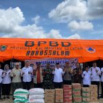 Bupati Bahrul Ilmi serahkan bantuan Banjir di 3 Kecamatan
