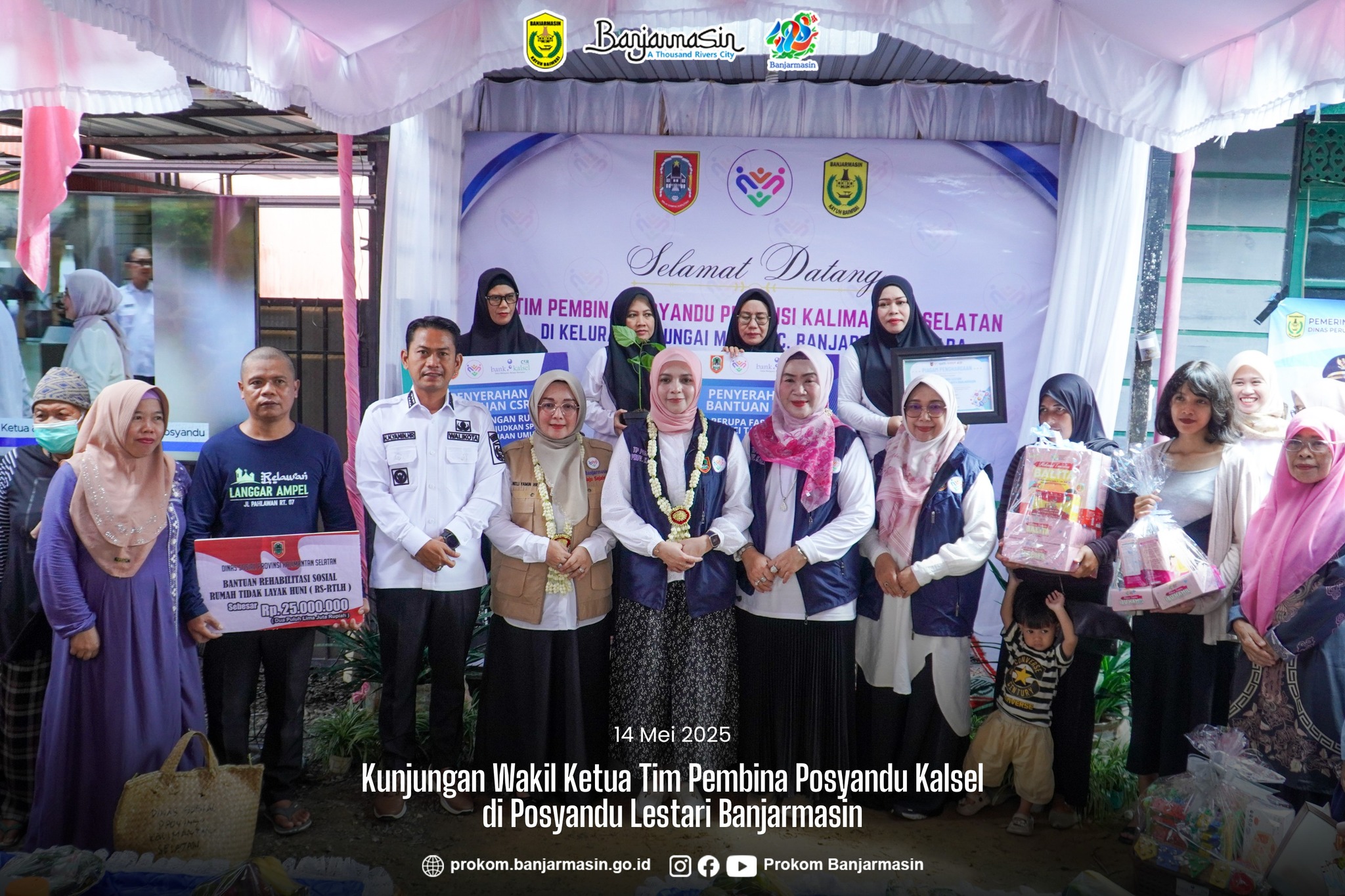 Posyandu Lestari Jadi Posyandu Percontohan di Kalsel