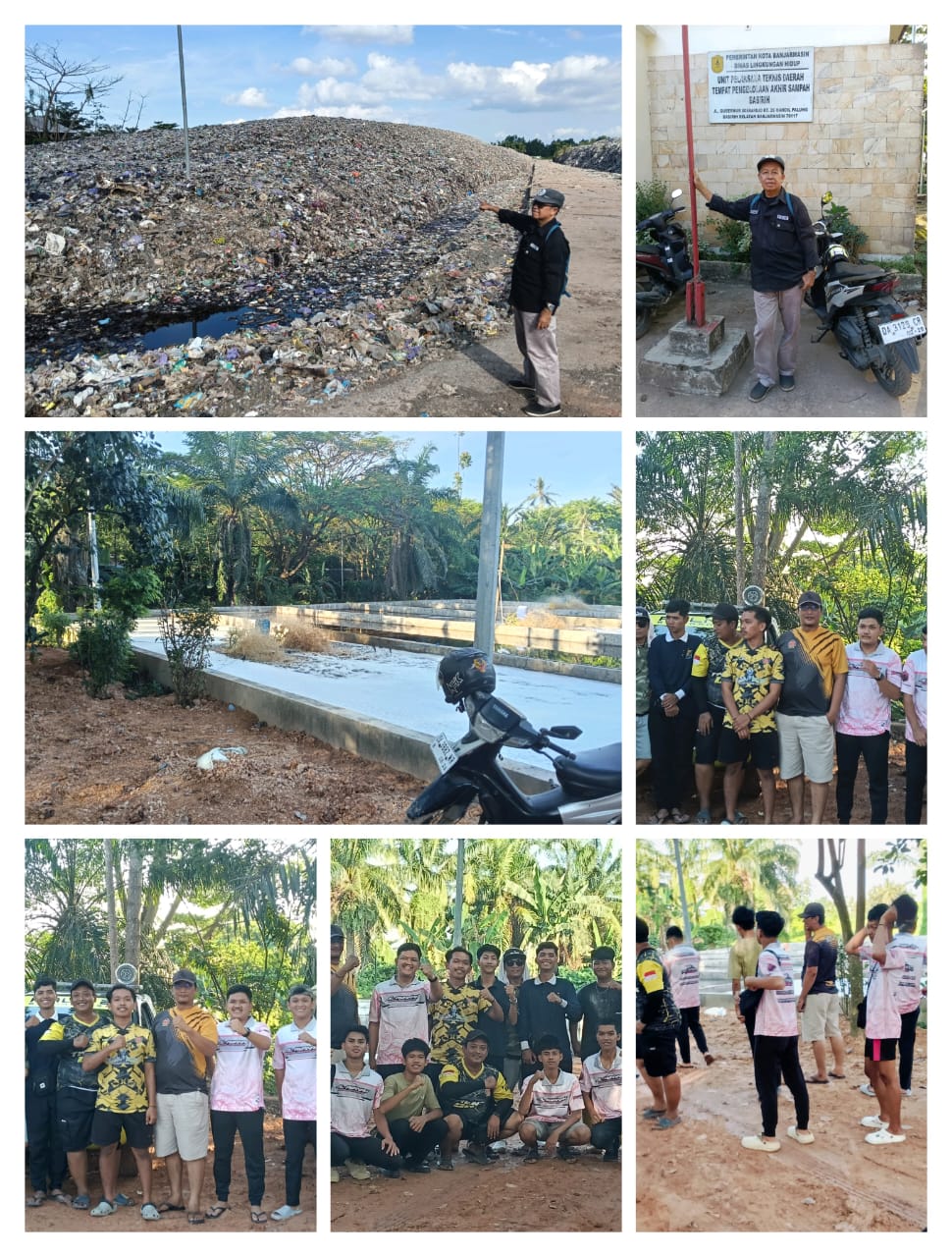 DAMKAR Palem 21 Kayu Tangi bersama Al Amanah siap kuras Kolam Air Limbah Sampah di TPA Basirih Banjarmasin