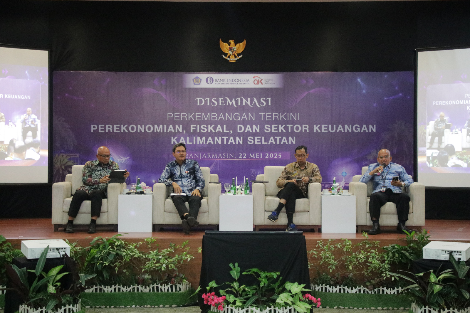 Diskusi Perekonomian Daerah : Triwulan I 2025, Perekonomian Kalimantan Selatan Tetap  Tumbuh Solid