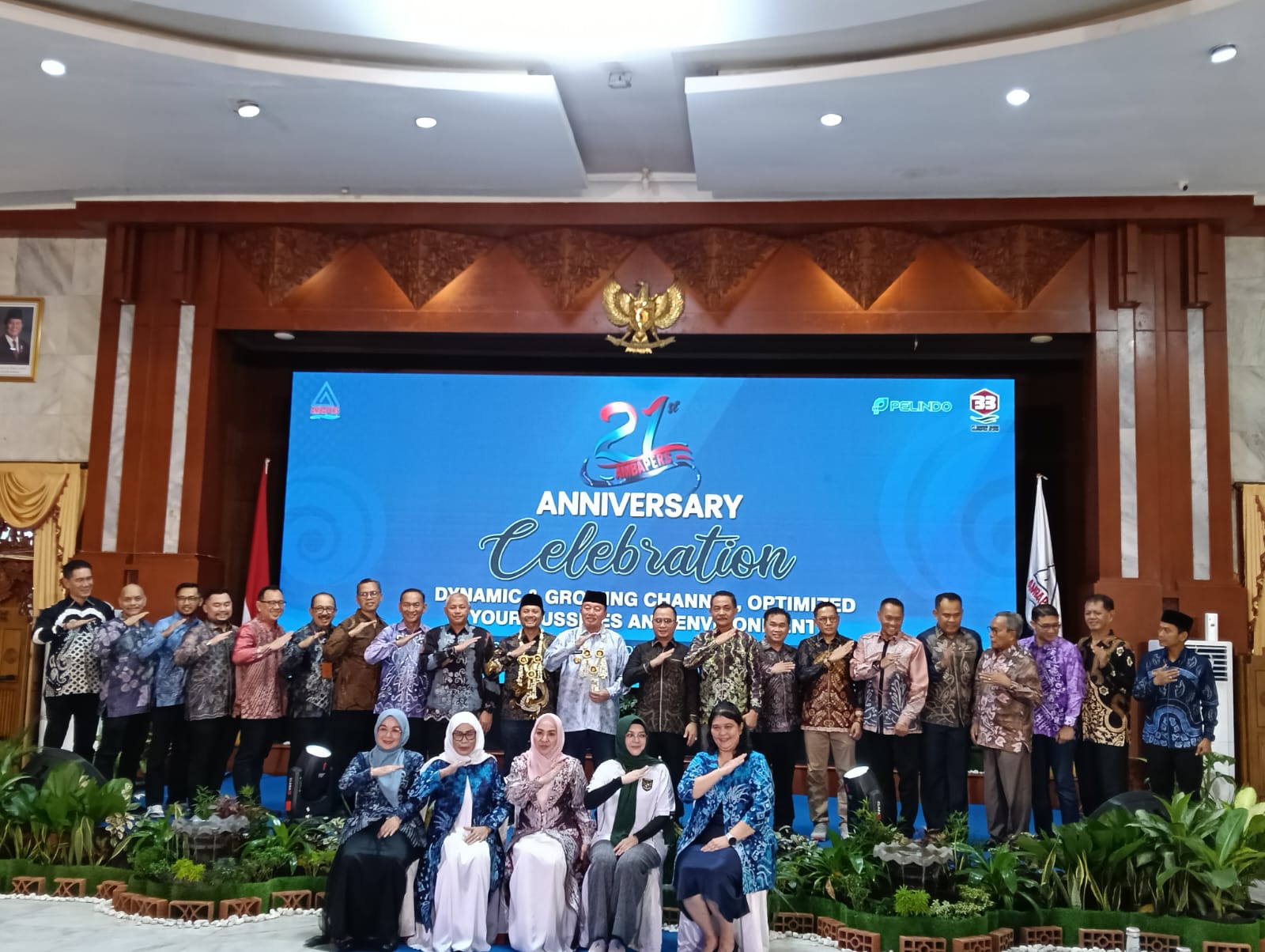 Sukuran PT Ambapers ke 21, Gubernur Kalsel berpesan untuk hidupkan Pariwisata dan Perluasan Alur Sungai