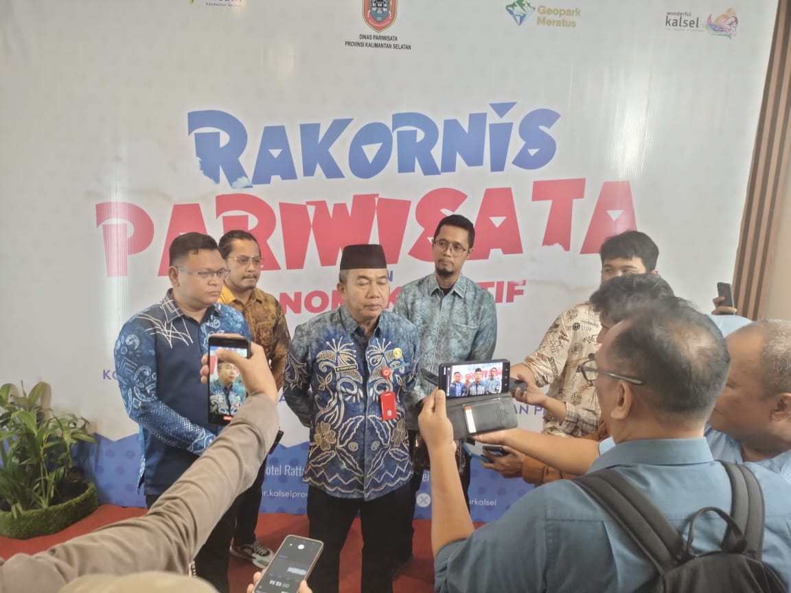Kenalkan Pariwisata di Panggung Global Dunia,  Dinas Pariwisata Kalsel Gelar Rakornis