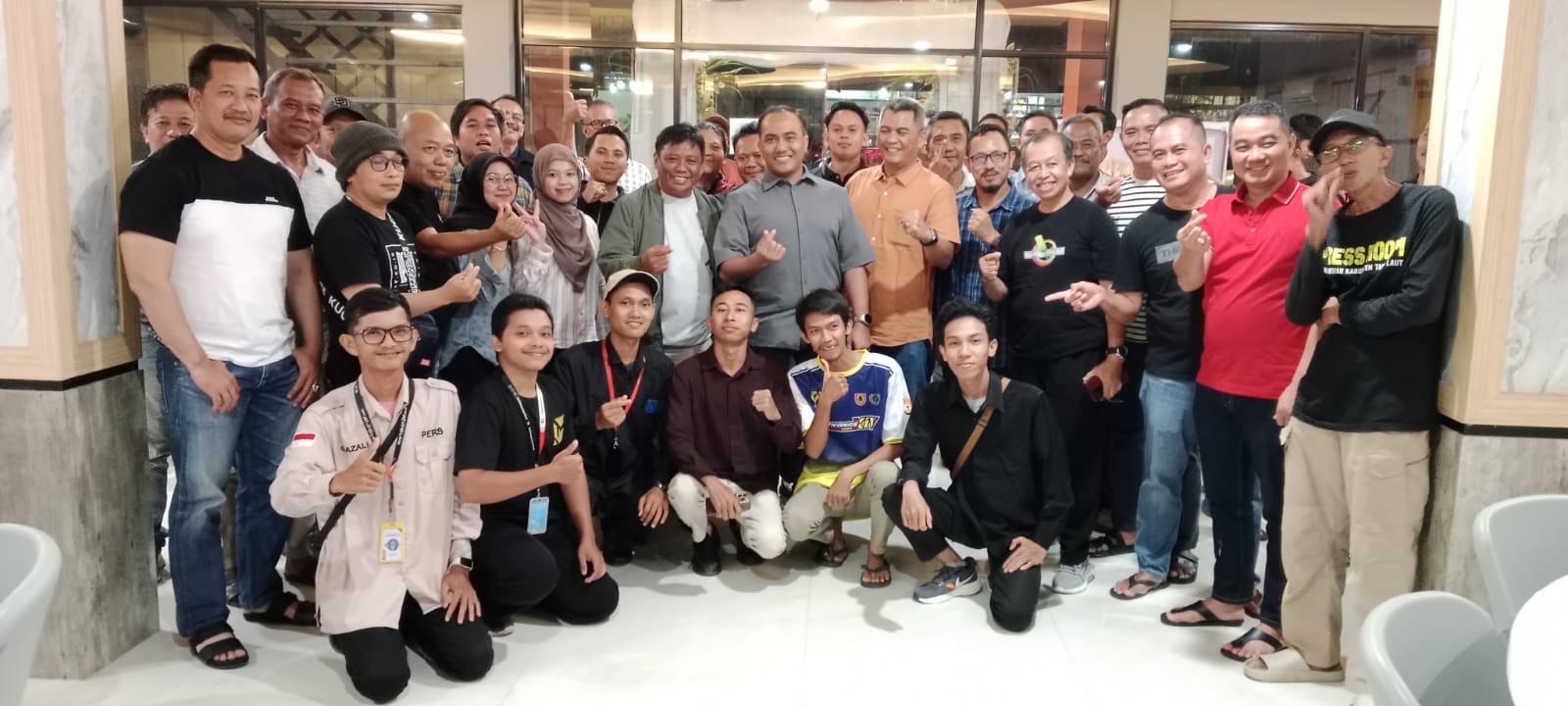 Kapolres Tala Ricky Silaturahmi dengan Insan Pers, Terimakasih atas masukannya