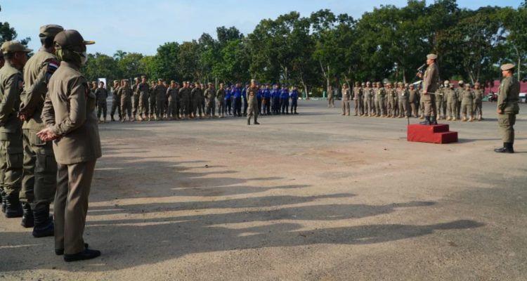 Pimpin Apel Satpol PP, Bupati: Tegakkan Perda dengan Semangat dan Profesionalisme