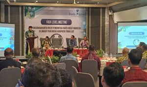 Mudahkan Transaksi Keuangan, Bank Kalsel Launchingkan Penggunaan KKI bersama Pemkab. Tala di Hotel Harver Banjarmasin
