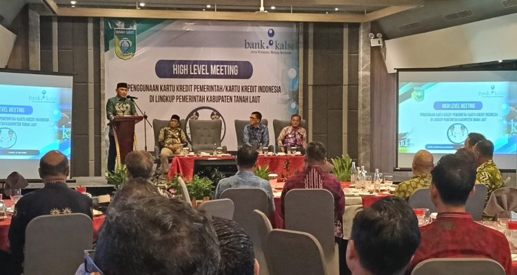 Mudahkan Transaksi Keuangan, Bank Kalsel Launchingkan Penggunaan KKI bersama Pemkab. Tala di Hotel Harver Banjarmasin