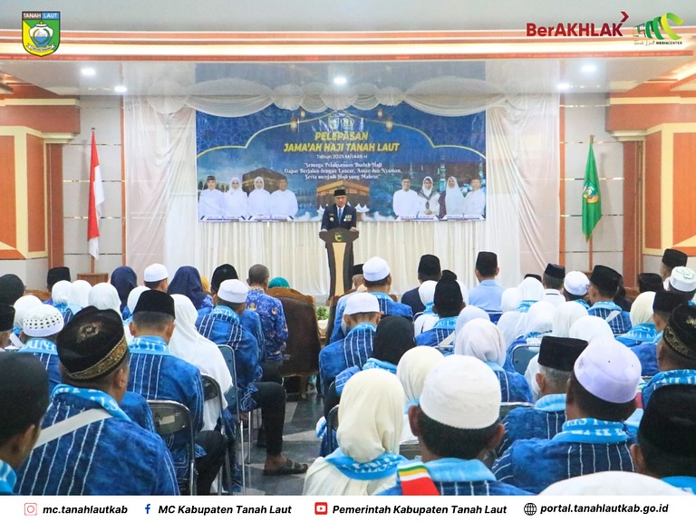 Melepas Rombongan Calon Jemaah Haji Tala, Bupati pesan Jaga kesehatan Jiwa & Raga