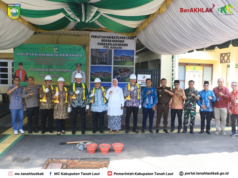 Pemkab Tala Hibahkan 7 Miliar Lebih untuk Rehab Gedung PN Pelaihari