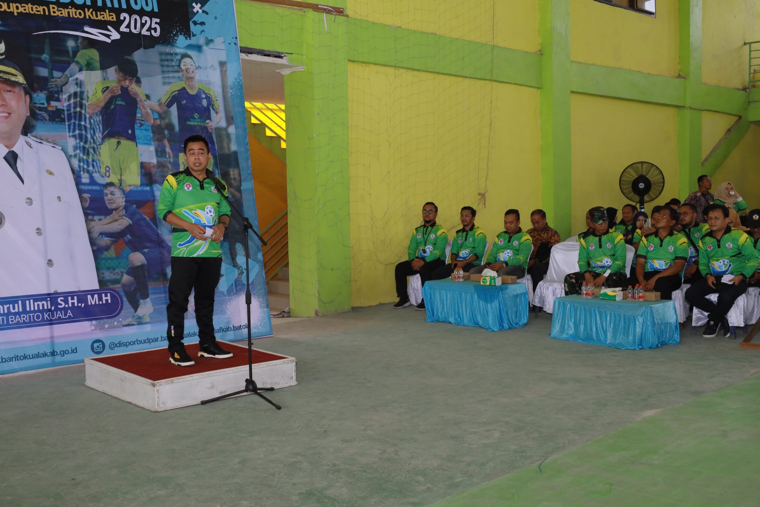 Turnamen ini menjadi momentum silaturahmi dan media pengembangan bakat