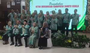 Kukuhkan Ketua Dan Pengurus Dekranasda Batola Periode 2025-2030,Bupati Bahrul ilmi Langsung Resmikan Rumah Pajang