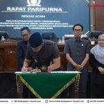 Bupati Tala Tekankan Percepatan Penetapan Perda dan dokumen pelaksanaannya di KUA-PPAS 2025