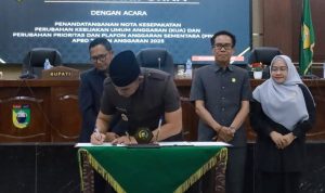 Bupati Tala Tekankan Percepatan Penetapan Perda dan dokumen pelaksanaannya di KUA-PPAS 2025