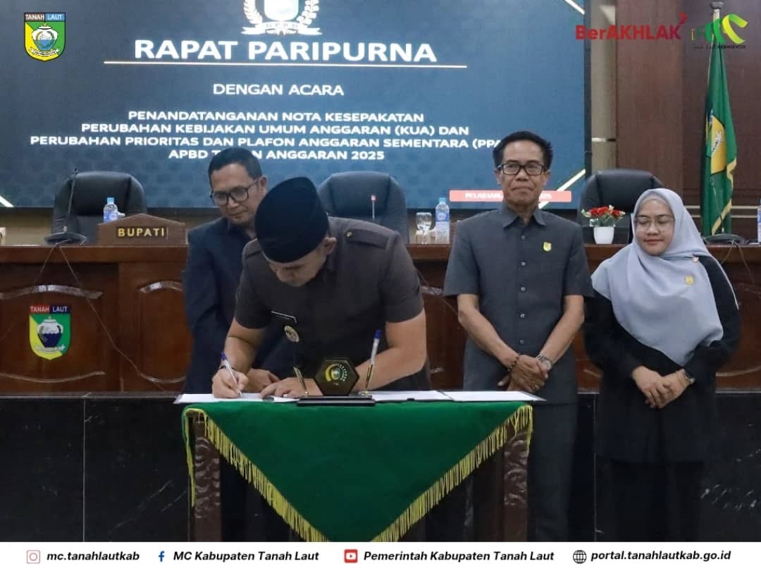 Bupati Tala Tekankan Percepatan Penetapan Perda dan dokumen pelaksanaannya di KUA-PPAS 2025