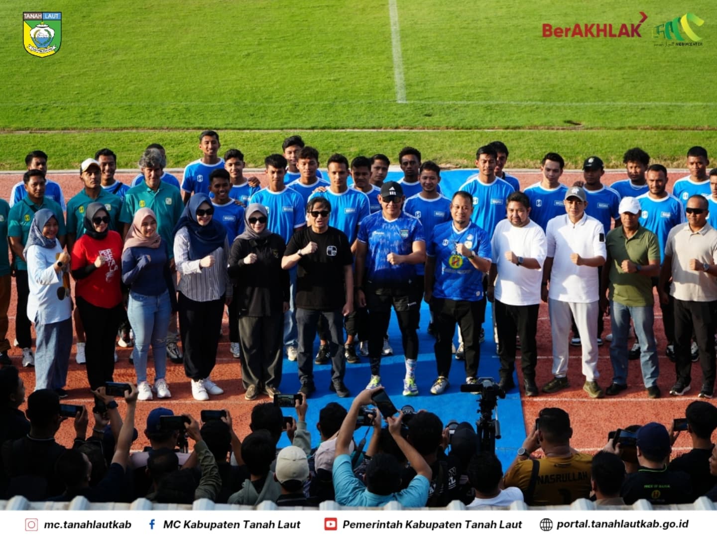 Persetala U-20 Kalahkan Barito Putera, Bupati dan Wagub Kalsel Kompak Dukung Sepak Bola Banua