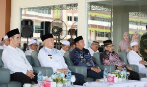 Dukung Penuh Peningkatan Kualitas Pendidikan Tinggi, Bupati H. Bahrul Ilmi Hadiri Peresmian Gedung Rektorat UNISKA