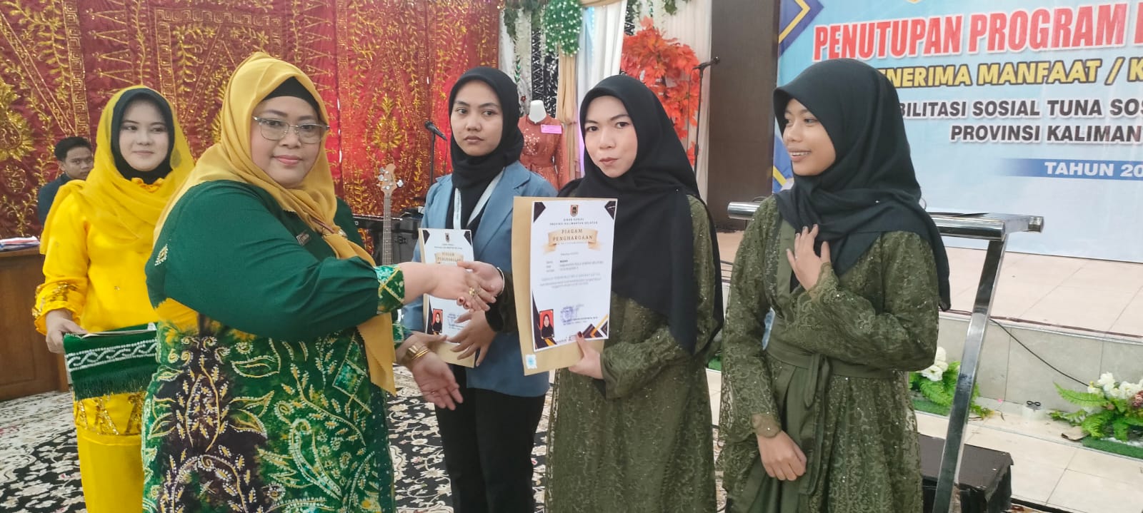 Plt.Kepala Dinas Sosial Kalsel Harapkan Terwujudnya kesejahteraan dan kemandirian Klien