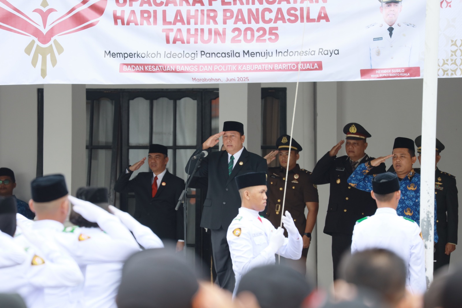 Batola Peringati Hari Lahir Pancasila, Bupati: Jadikan Pancasila Landasan dalam Setiap Tindakan