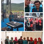 Endang Gelar : Raja Dangdut Rhoma bersama Cici Paramida  yang “Getarkan” Ribuan Warga Tanah Laut