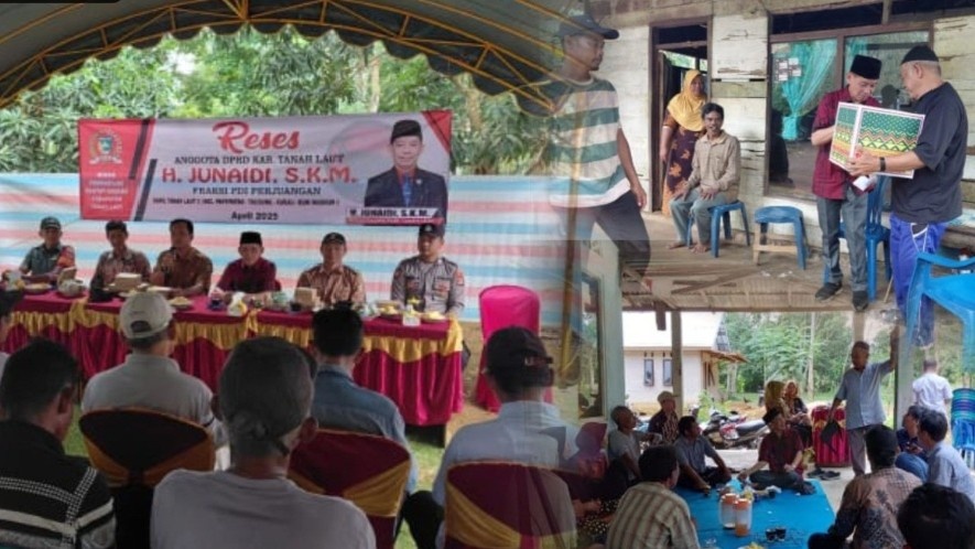 Anggota DPRD Tala H. Junaidi Serap Aspirasi Warga Gunung Makmur dalam Reses di Takisung