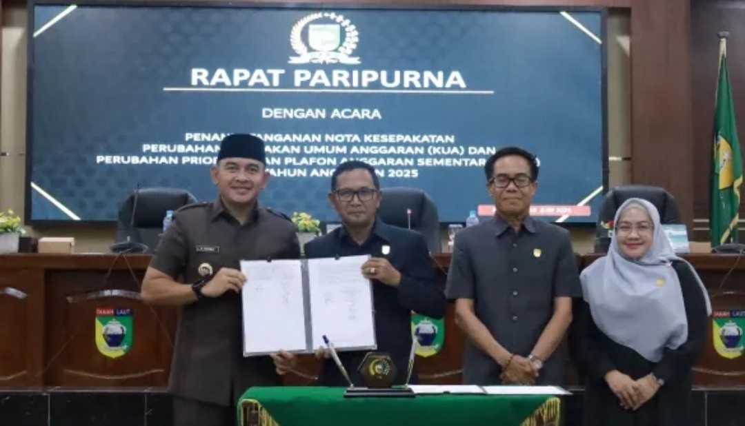 Sah! Bupati dan DPRD Tala Sepakati Perubahan Anggaran 2025, Ini Dampaknya ke Program Rakyat