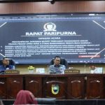 Wakil Bupati Tala Beri Tanggapan Pandangan Fraksi-Fraksi DPRD tentang Tiga Raperda