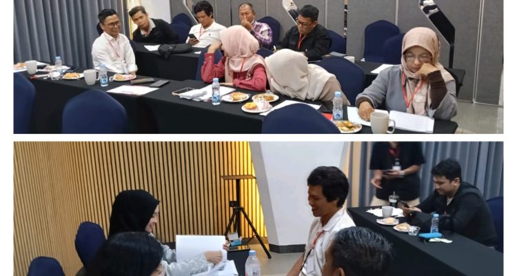 Tingkatkan Kepercayaan Jurnalis Pressroom, Ini kata Sistia & Laurentia  Asesor  Rekomen BI Kalsel