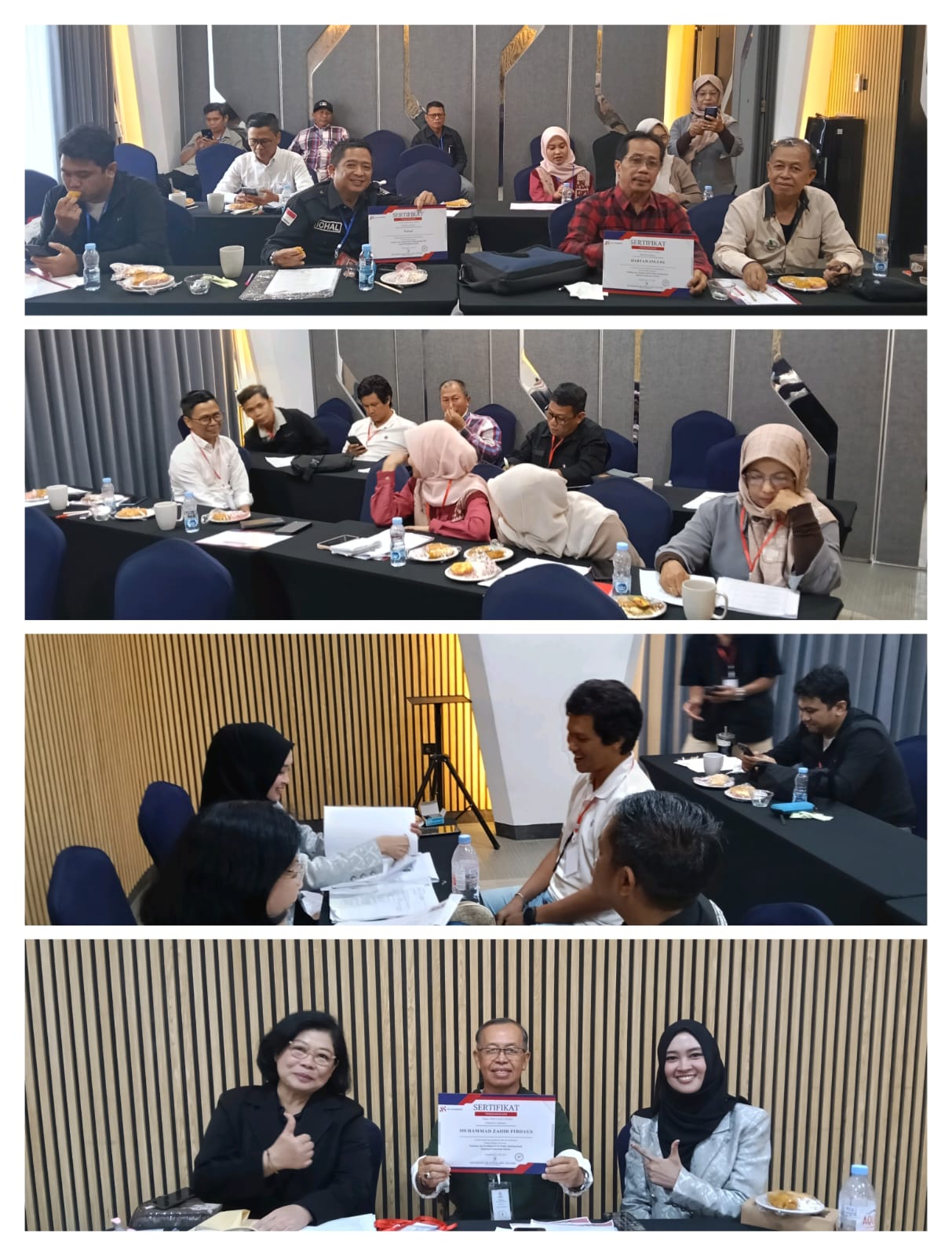 Tingkatkan Kepercayaan Jurnalis Pressroom, Ini kata Sistia & Laurentia  Asesor  Rekomen BI Kalsel