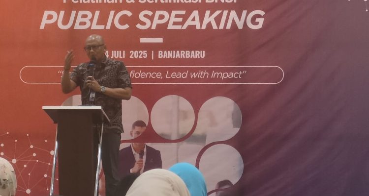 Kepala Kpw BI Kalsel : Jurnalis tidak hanya bisa menulis tapi  harus berbicara untuk sampaikan  berita