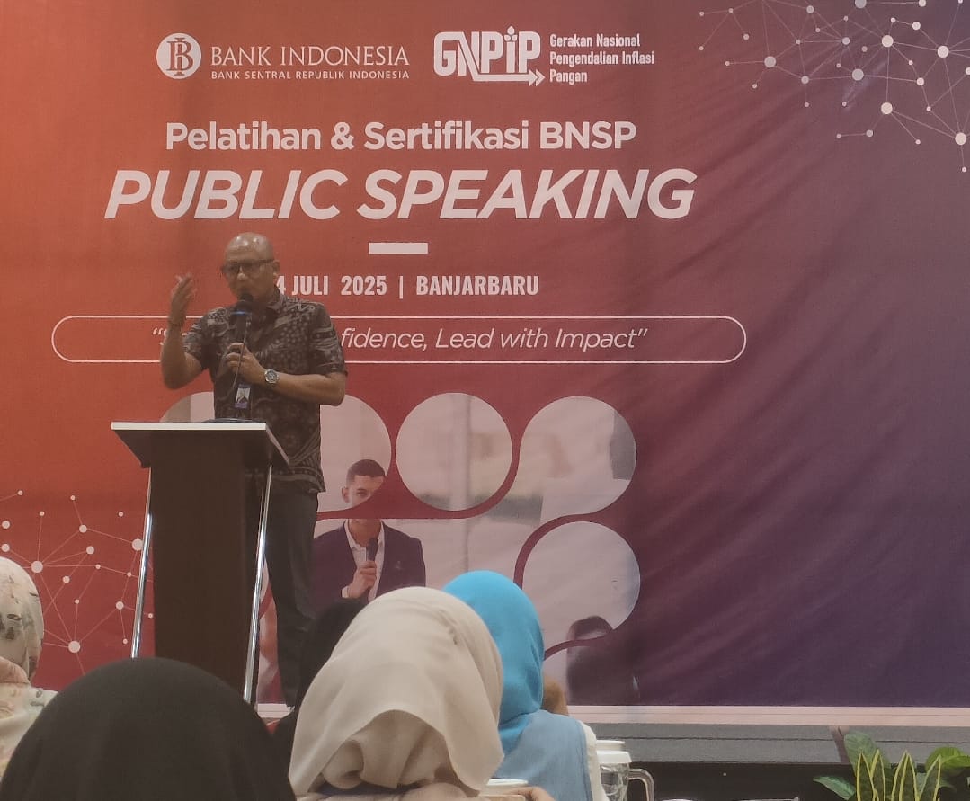 Kepala Kpw BI Kalsel : Jurnalis tidak hanya bisa menulis tapi  harus berbicara untuk sampaikan  berita