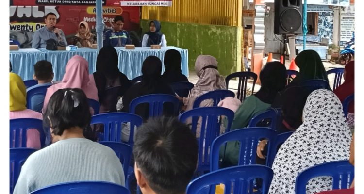 Reses Anggota DPRD Isnaini bersama Tim antusias disambut warga Prumnas Kayu Tangi