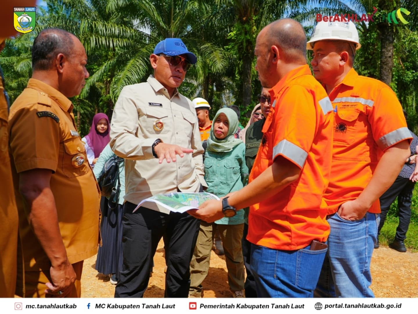 Bupati Kunjungi Rencana Pembangunan Desa Terpadu di Bukit Mulia