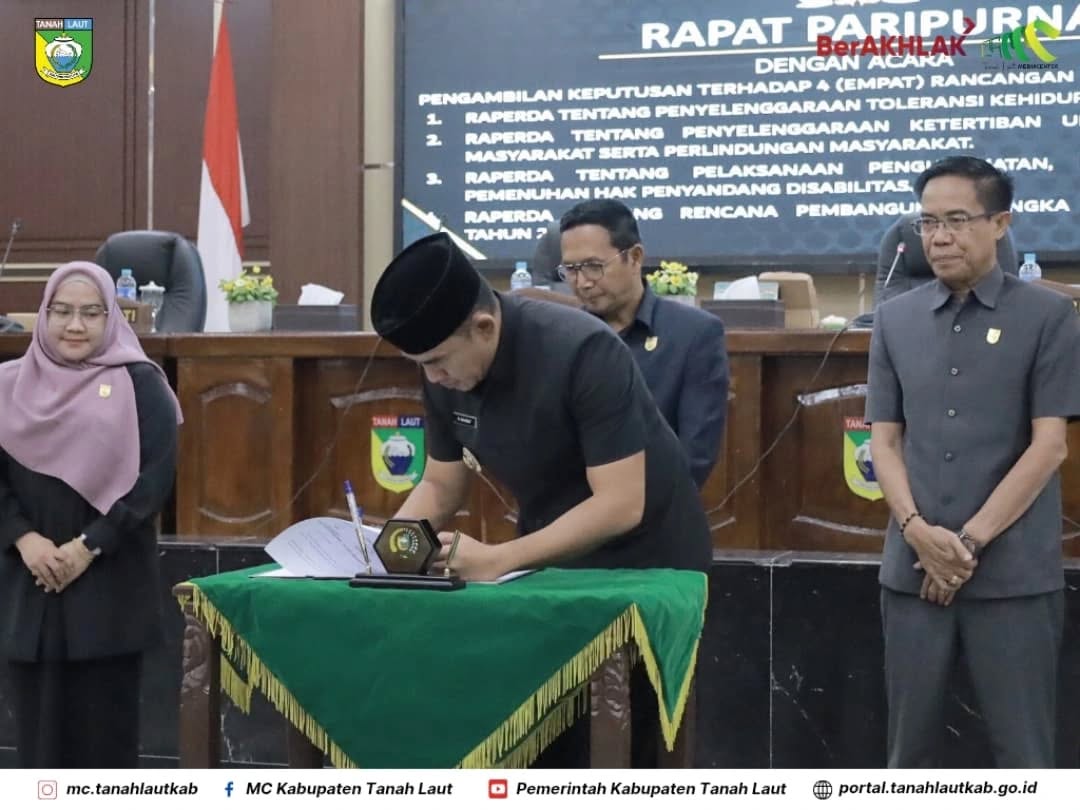 Ruang Rapat  DPRD Tala jadi Tempat Sahkan Empat Perda &  RPJMD 2025-2029