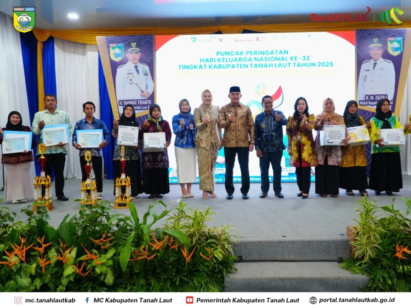 Bupati Tanah Laut Tekankan Peran Keluarga sebagai Fondasi Bangsa di Harganas ke-32