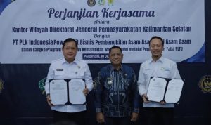 Wabup. Tanah Laut Apresiasi Kolaborasi Kementerian Imigrasi dan Pemasyarakatan Kalsel dengan  PLTU Asam-Asam
